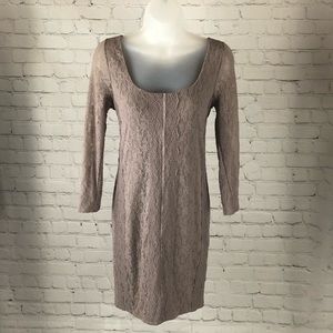 DRESS - Women's Victoria's Secret Lavender Lace Overlay Mini Dress. Size Small